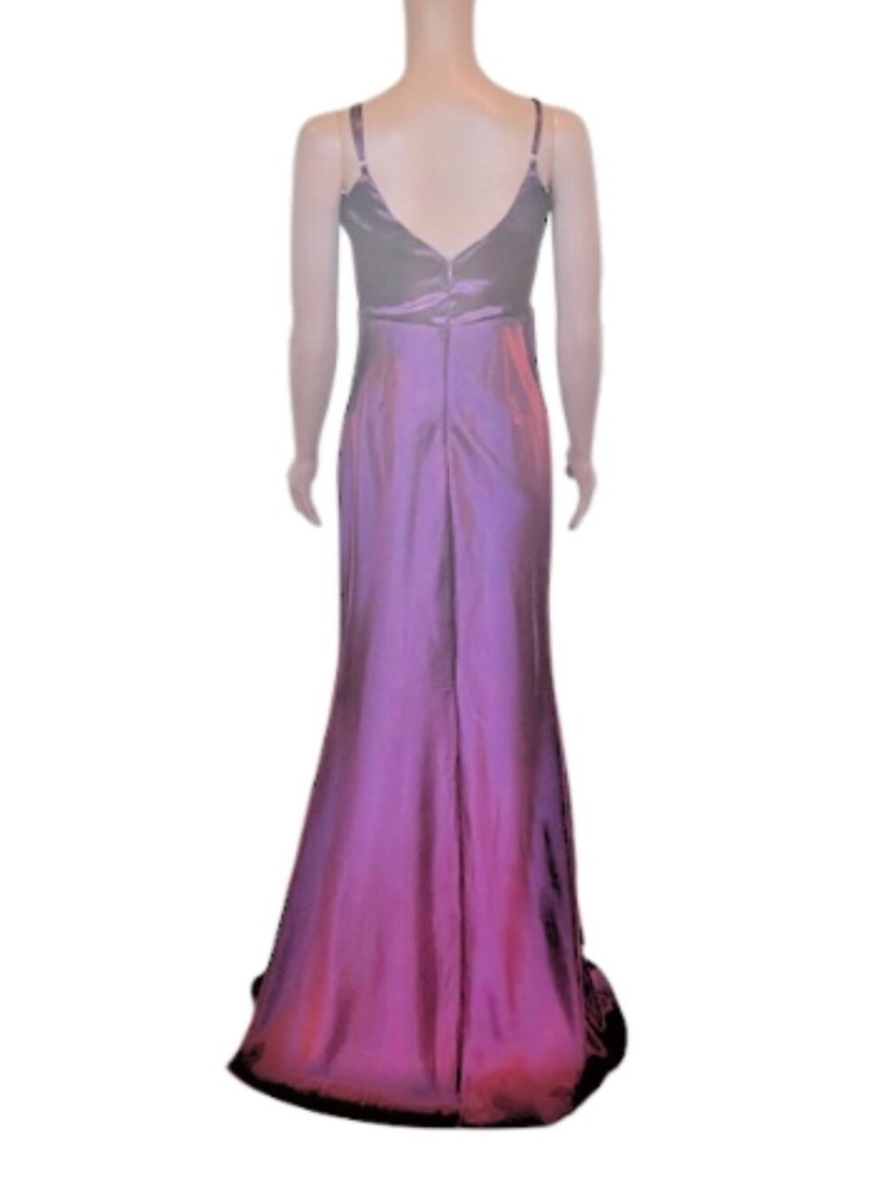 Lulus “Made With Love” Satin Gown – Style A0293 – Size L - Picture 3 of 5